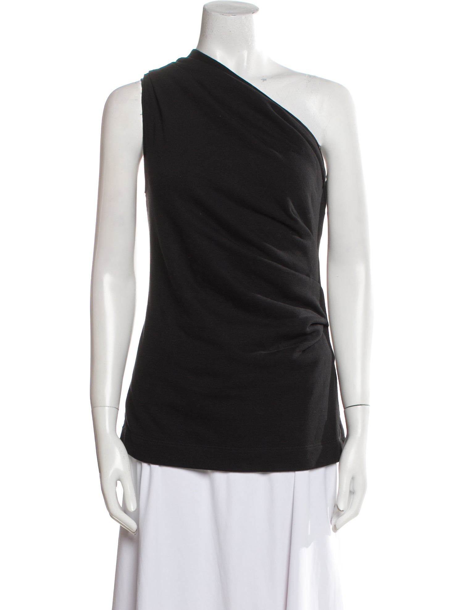Dries Van Noten One-Shoulder Sleeveless Top
