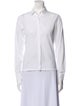 Dries Van Noten Long Sleeve Button-Up Top