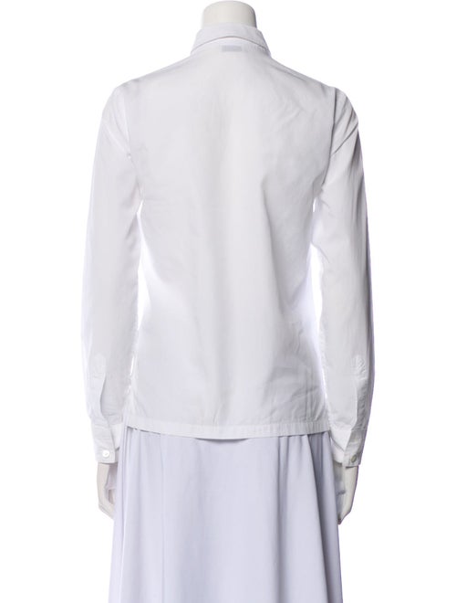 Dries Van Noten Long Sleeve Button-Up Top