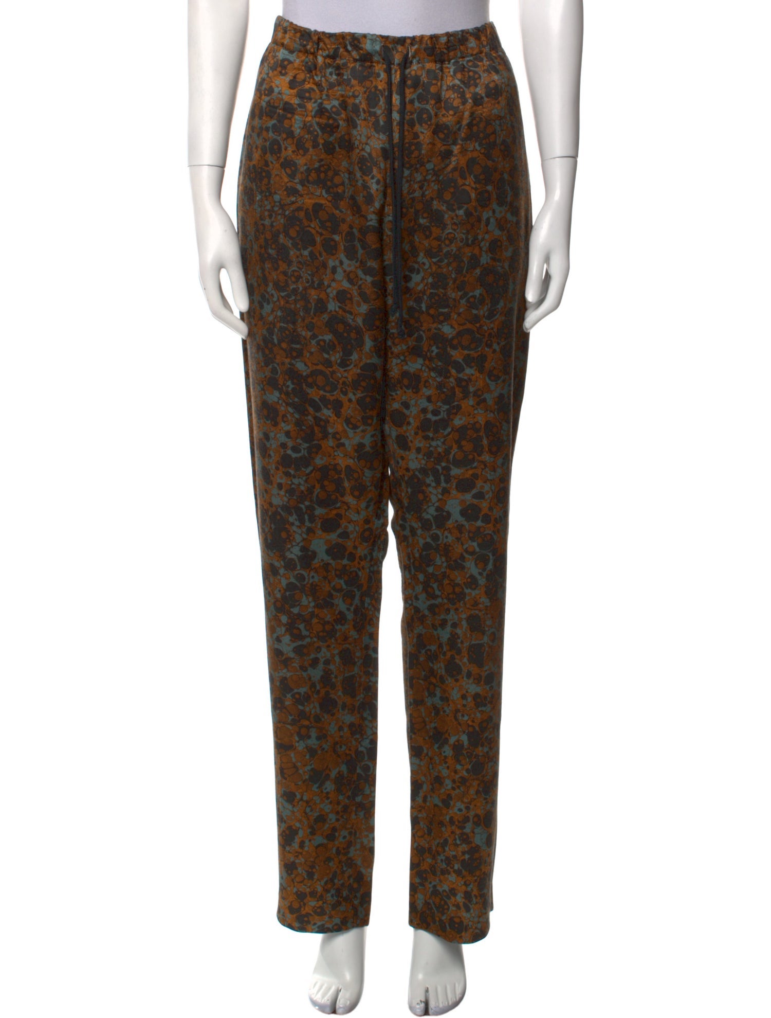 Dries Van Noten Printed Pants