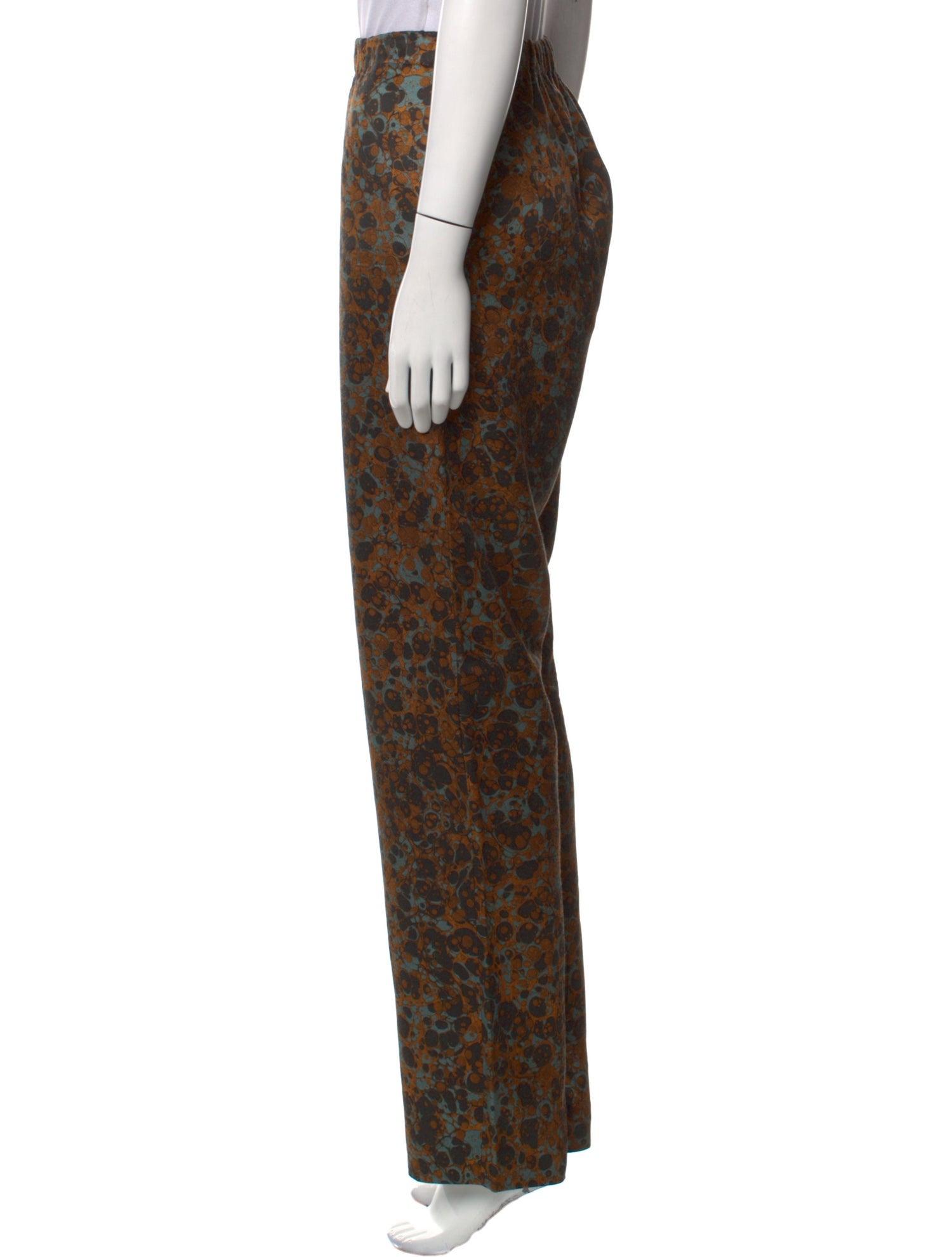 Dries Van Noten Printed Pants