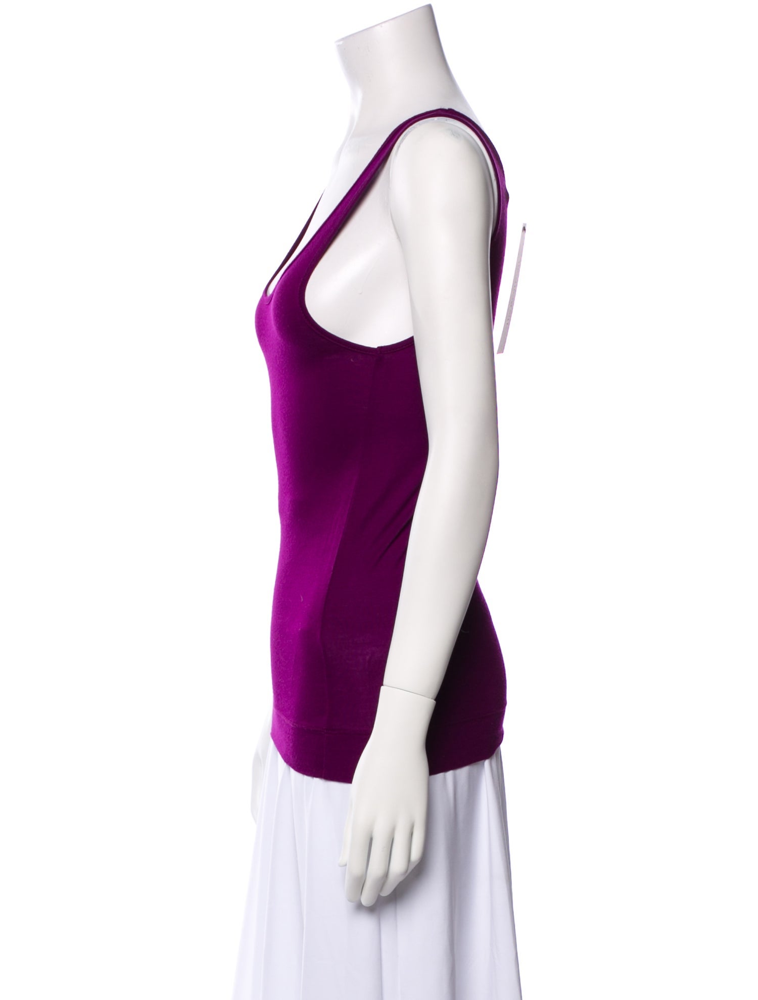 Dries Van Noten Scoop Neck Sleeveless Top