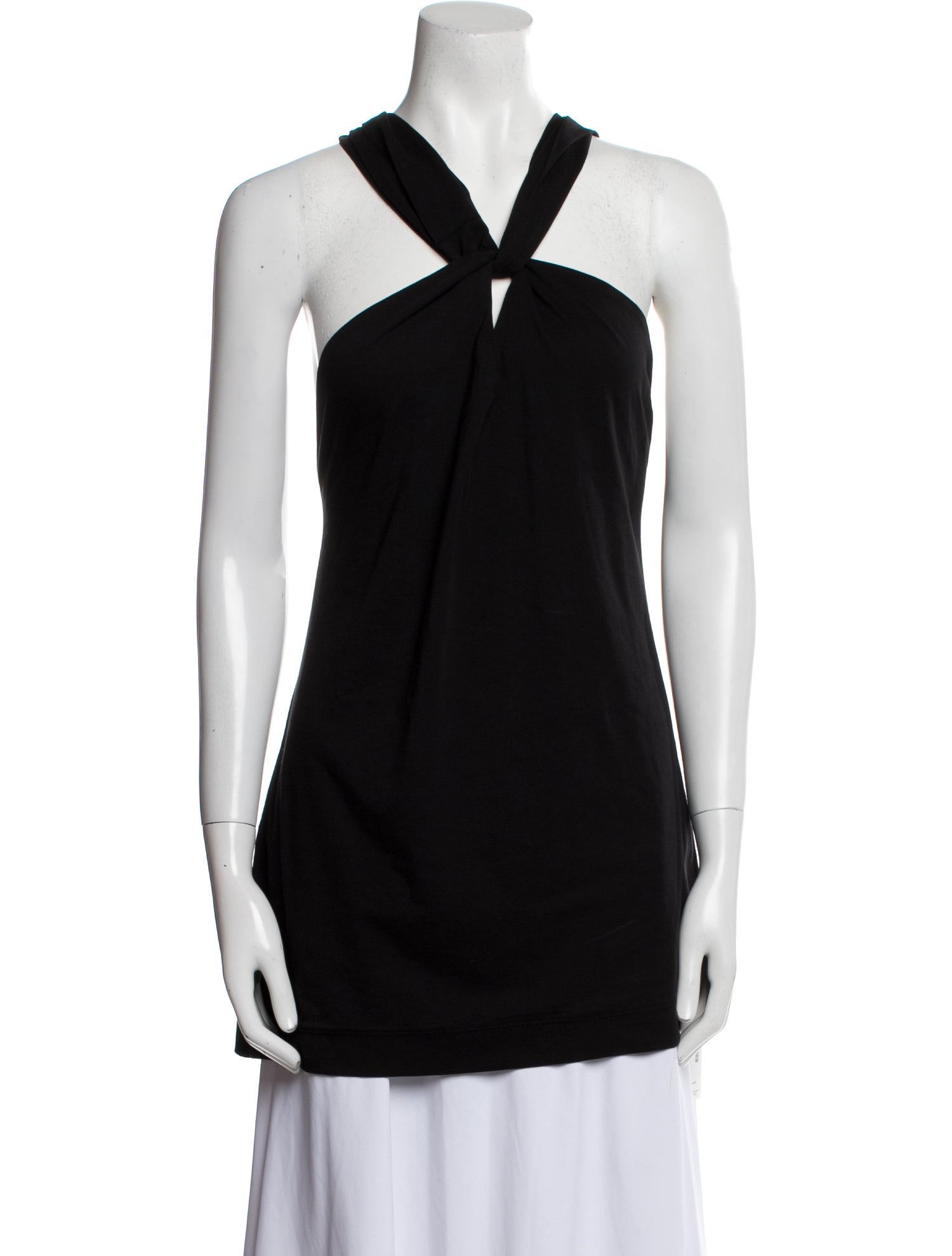 Dries Van Noten Halterneck Sleeveless Tunic