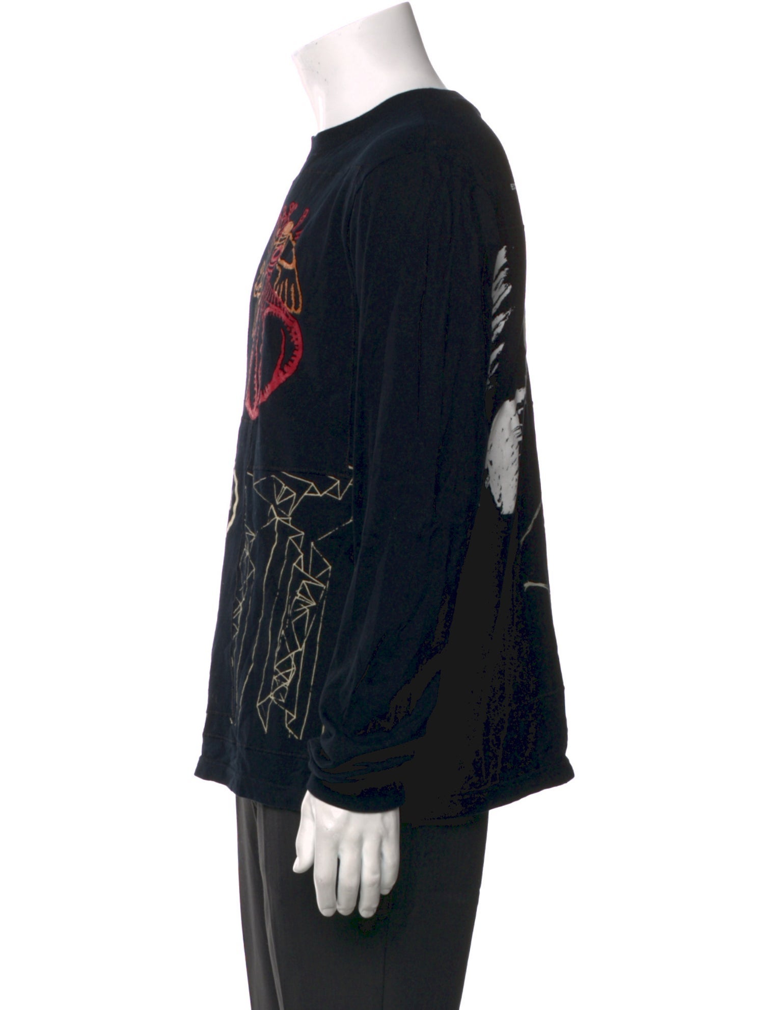 Dries Van Noten Graphic Print Crew Neck T-Shirt