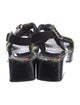 Dries Van Noten Printed Slingback Sandals