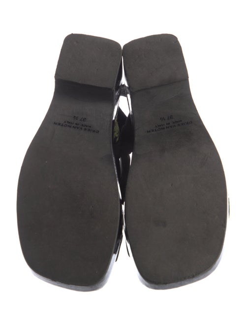 Dries Van Noten Printed Slingback Sandals