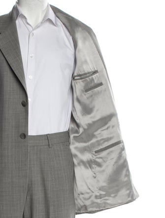 Dries Van Noten Wool Striped Two-Piece Suit