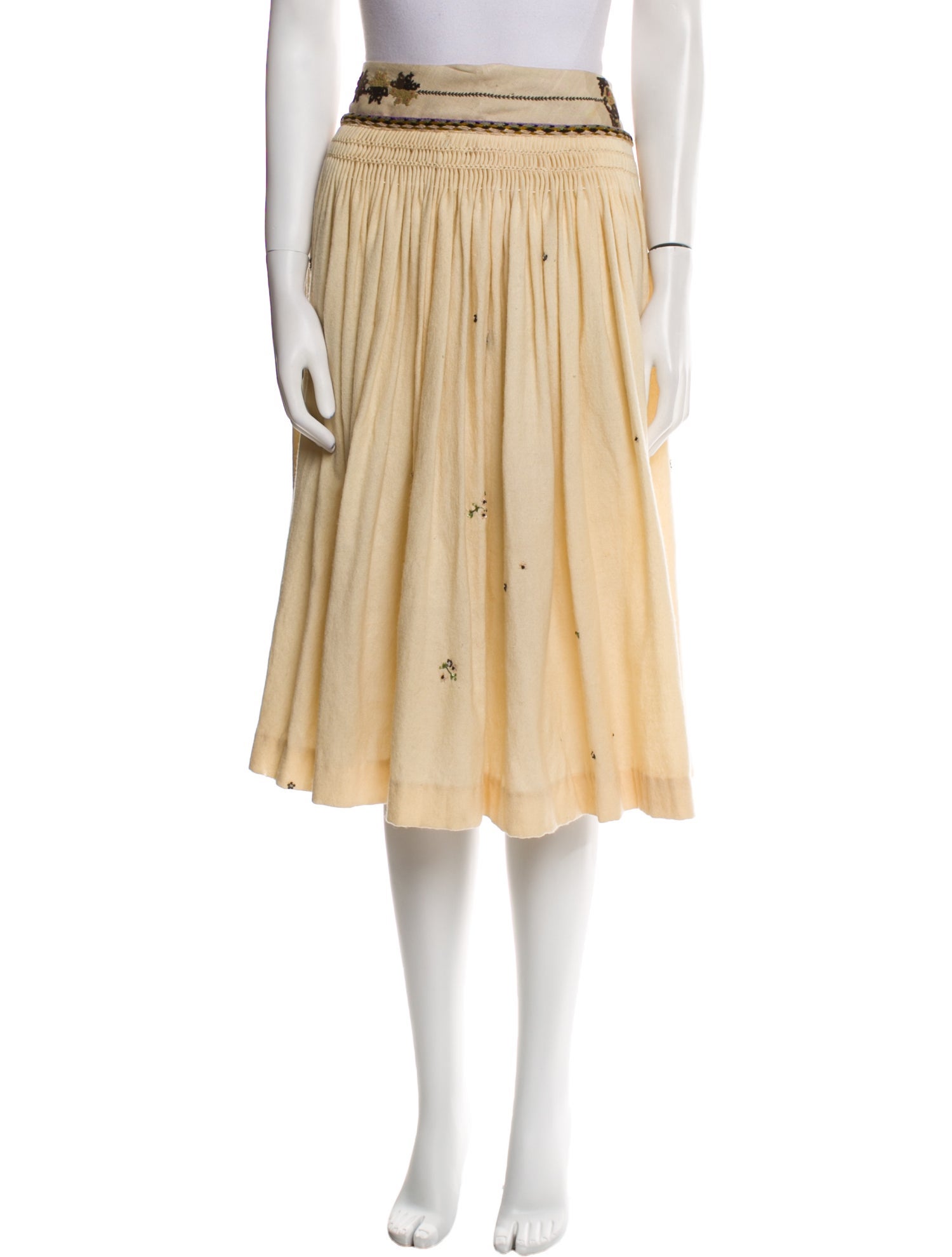 Dries Van Noten Vintage Knee-Length Skirt