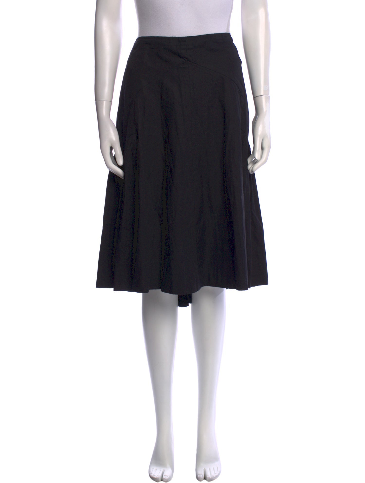 Dries Van Noten Cutout Accent Knee-Length Skirt