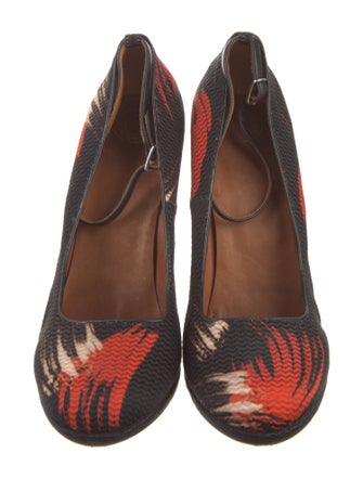 Dries Van Noten Printed Pumps