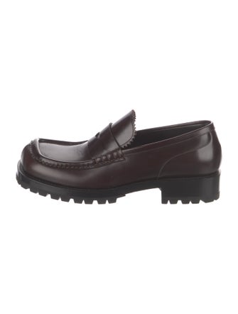 Dries Van Noten Leather Loafers