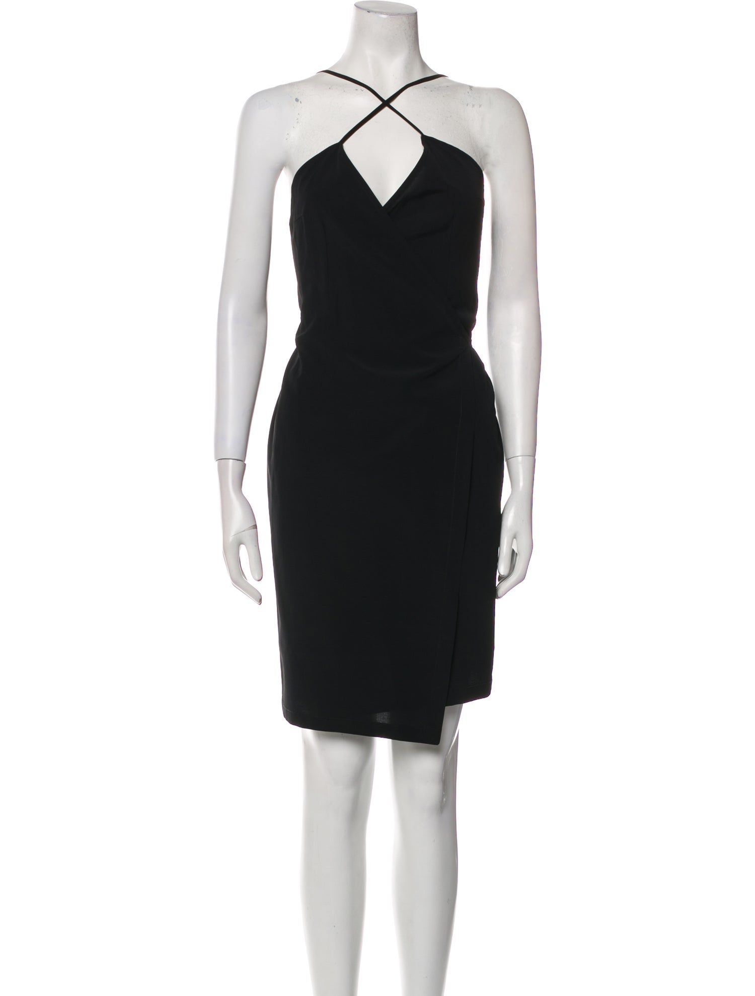 Dries Van Noten One-Shoulder Knee-Length Dress