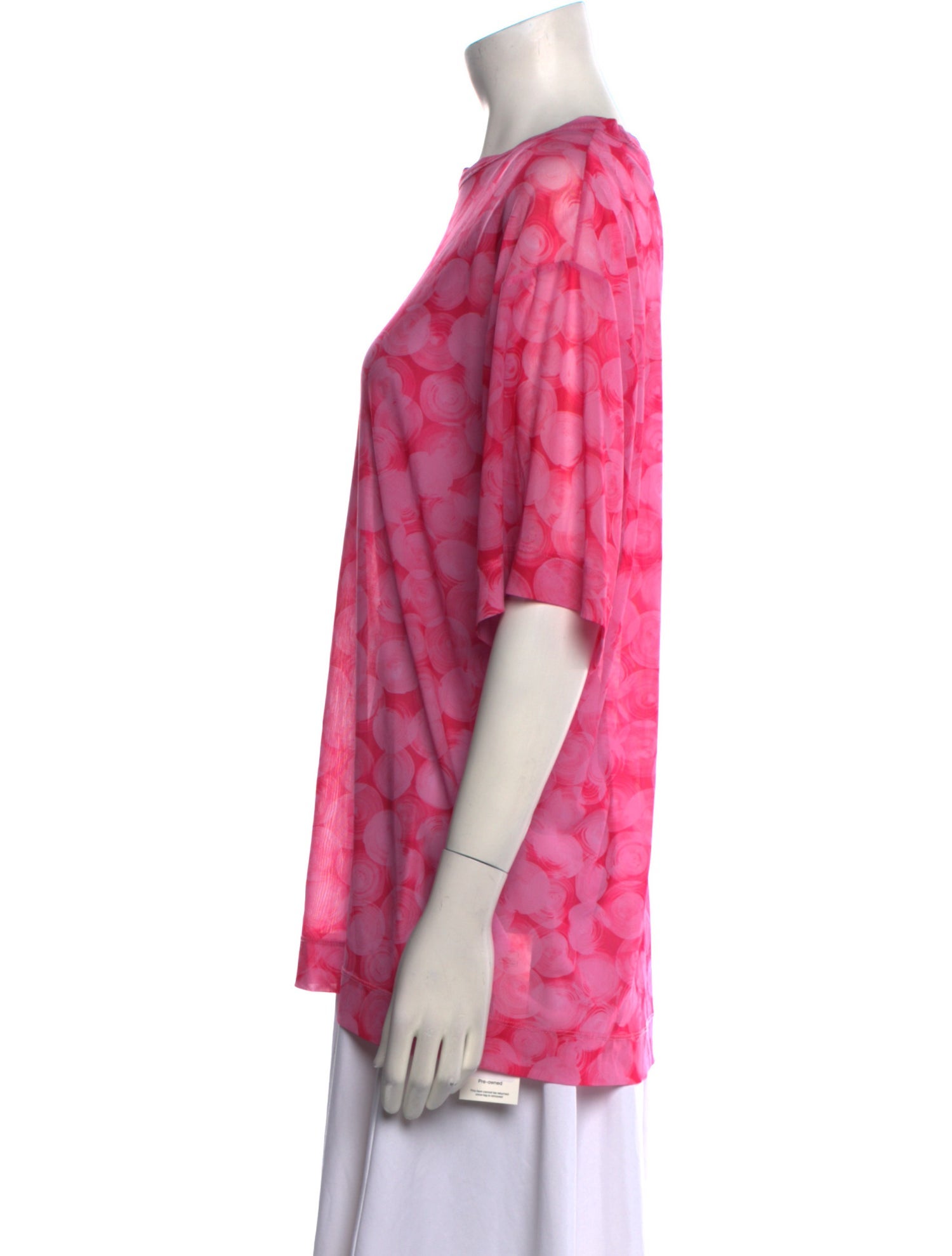 Dries Van Noten Floral Print Crew Neck Blouse