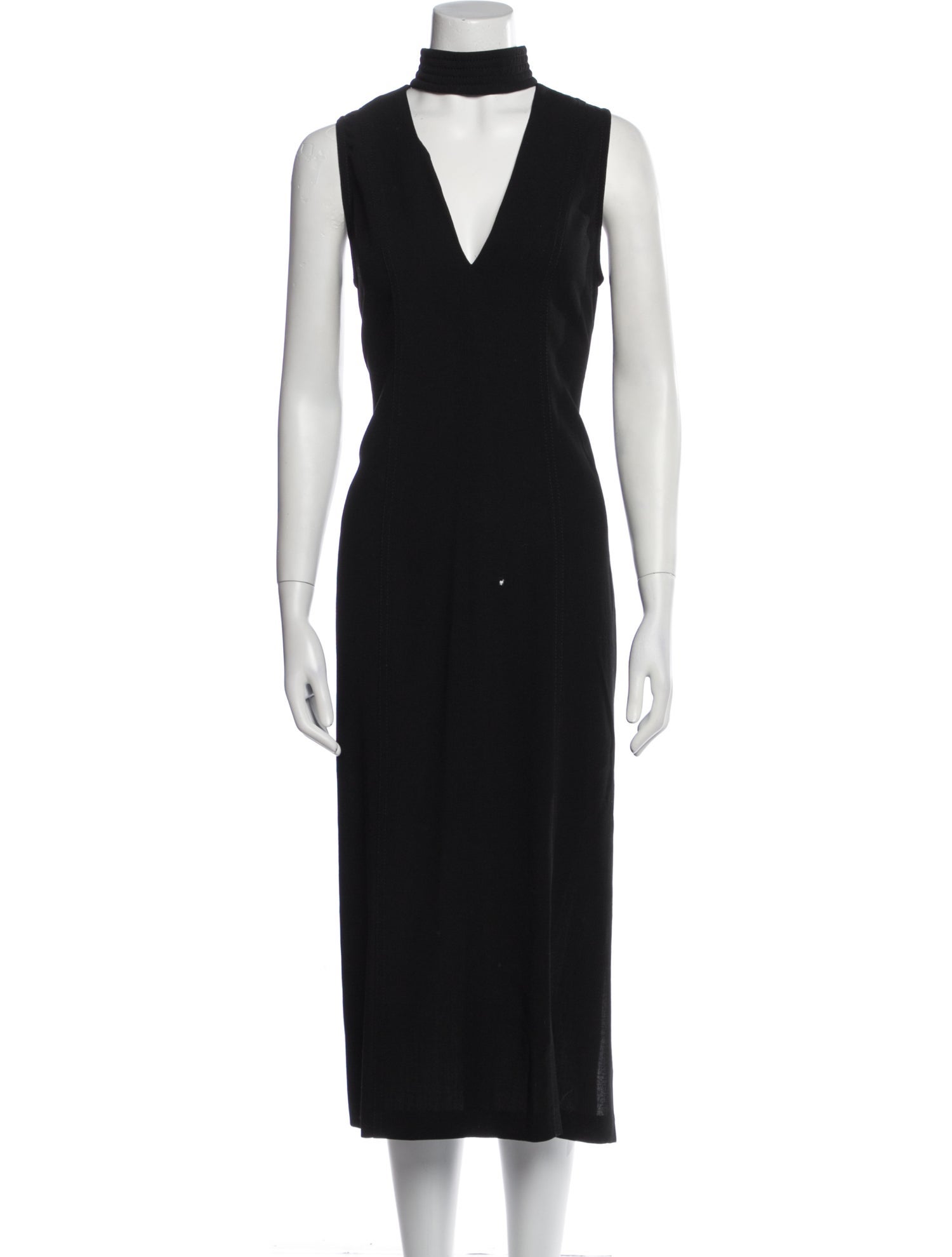 Dries Van Noten Wool Long Dress
