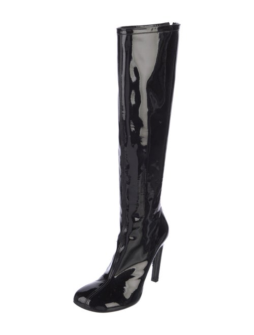 Dries Van Noten Patent Leather Boots