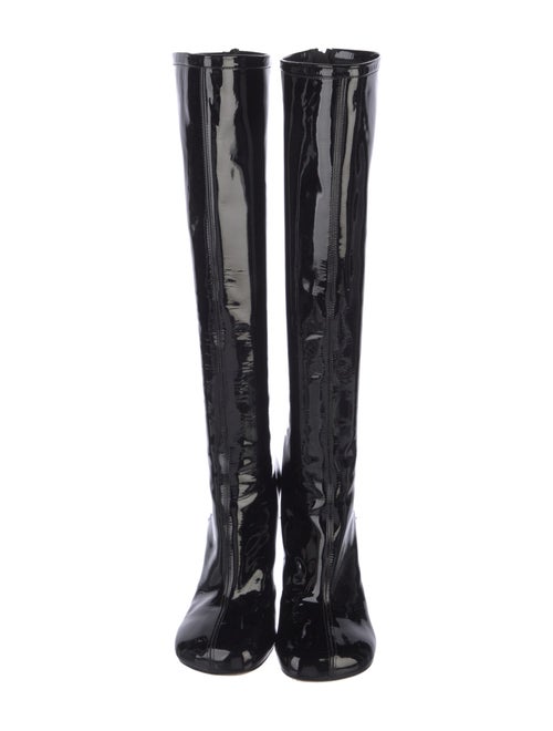 Dries Van Noten Patent Leather Boots