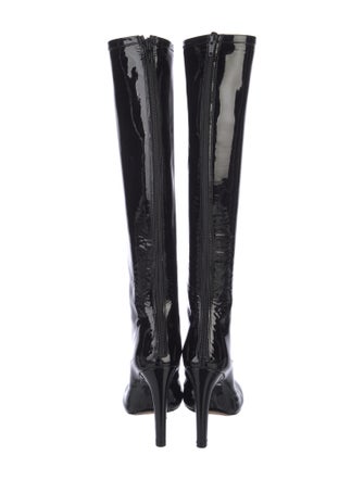 Dries Van Noten Patent Leather Boots
