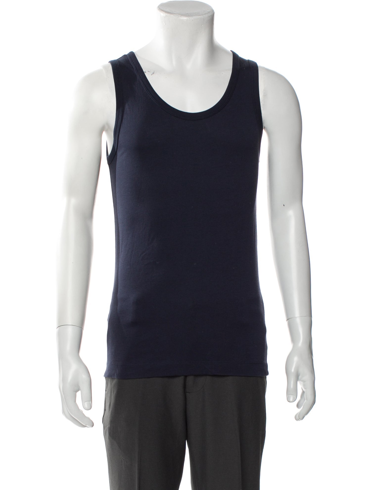 Dries Van Noten Scoop Neck Sleeveless T-Shirt