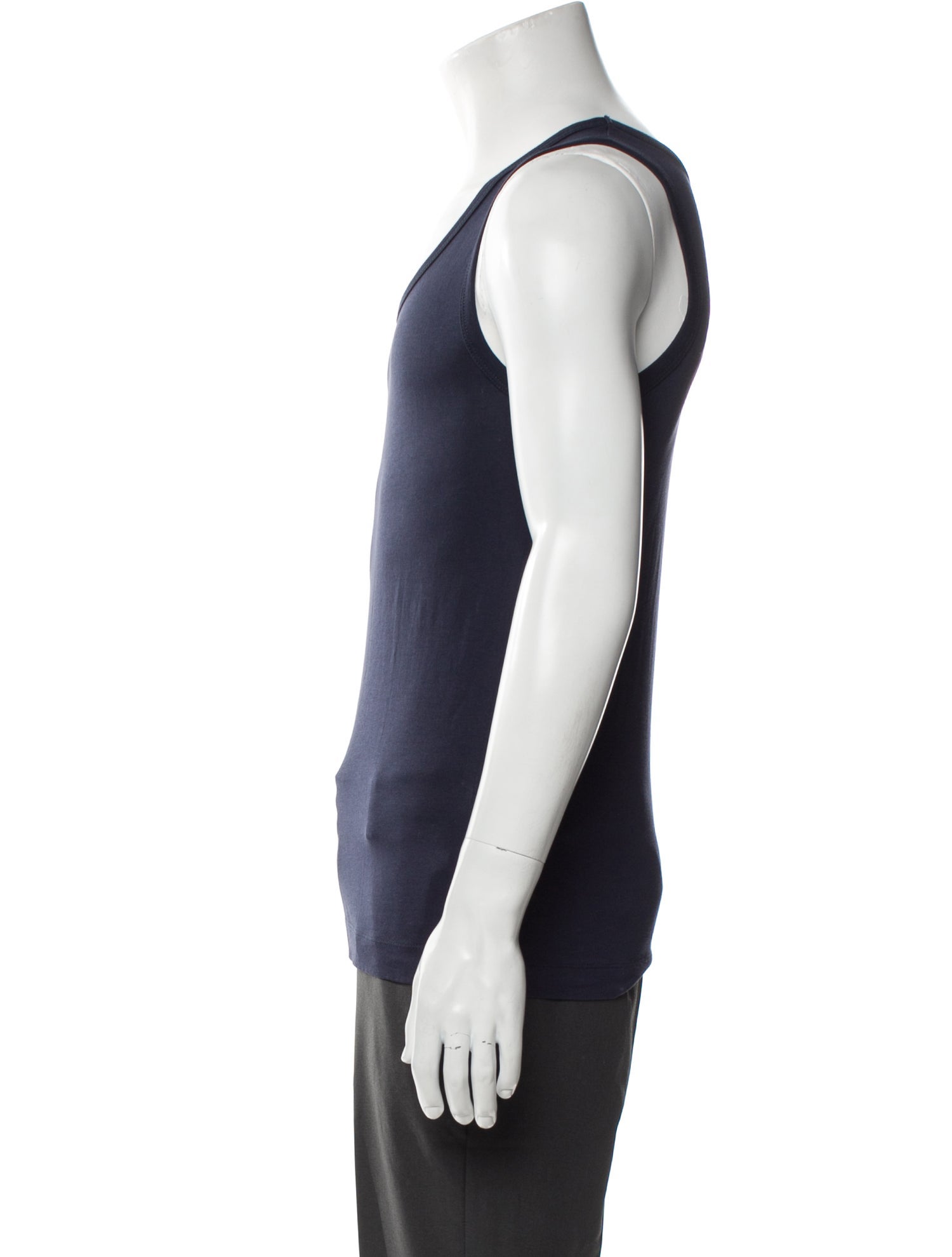 Dries Van Noten Scoop Neck Sleeveless T-Shirt