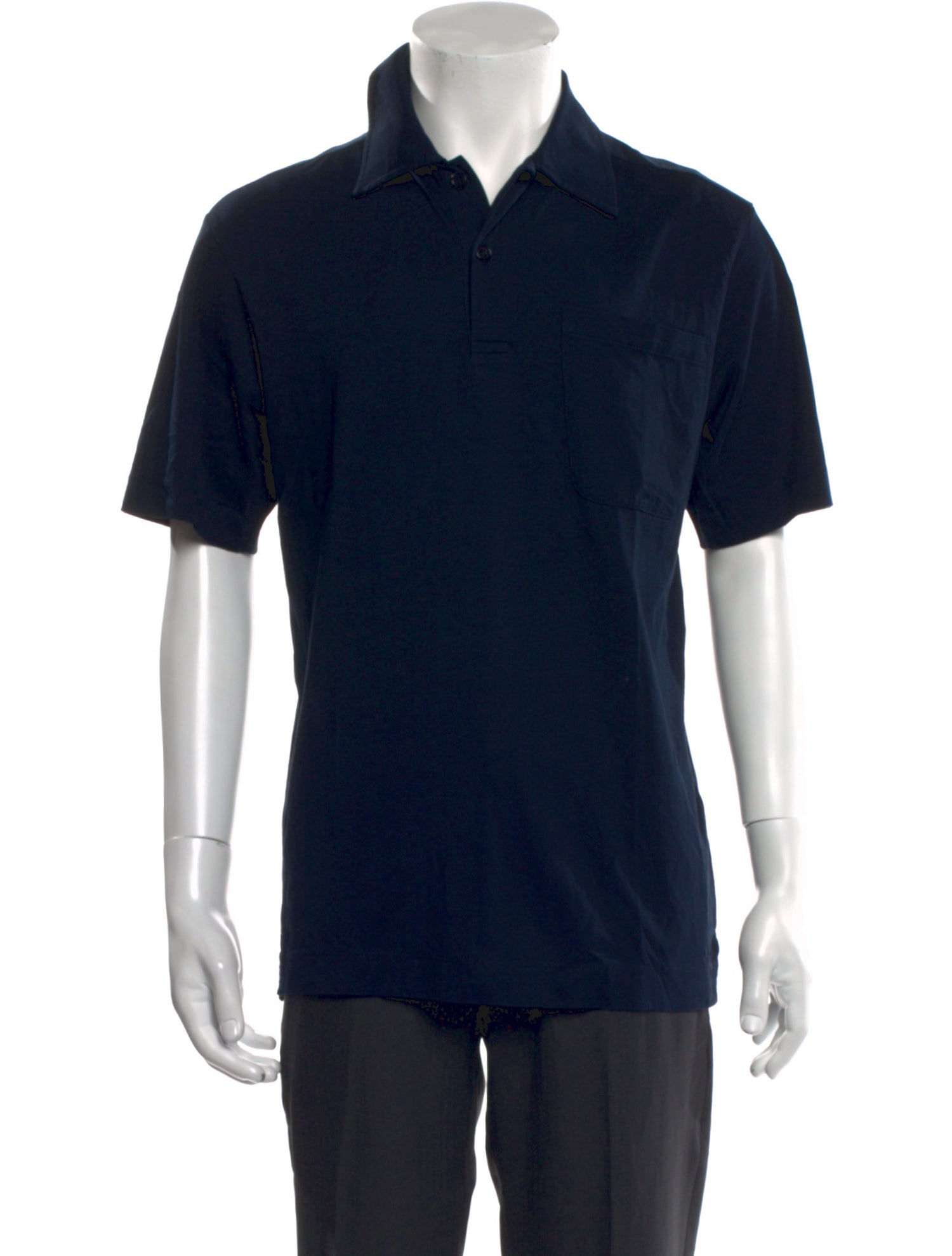 Dries Van Noten Collar Short Sleeve Polo Shirt