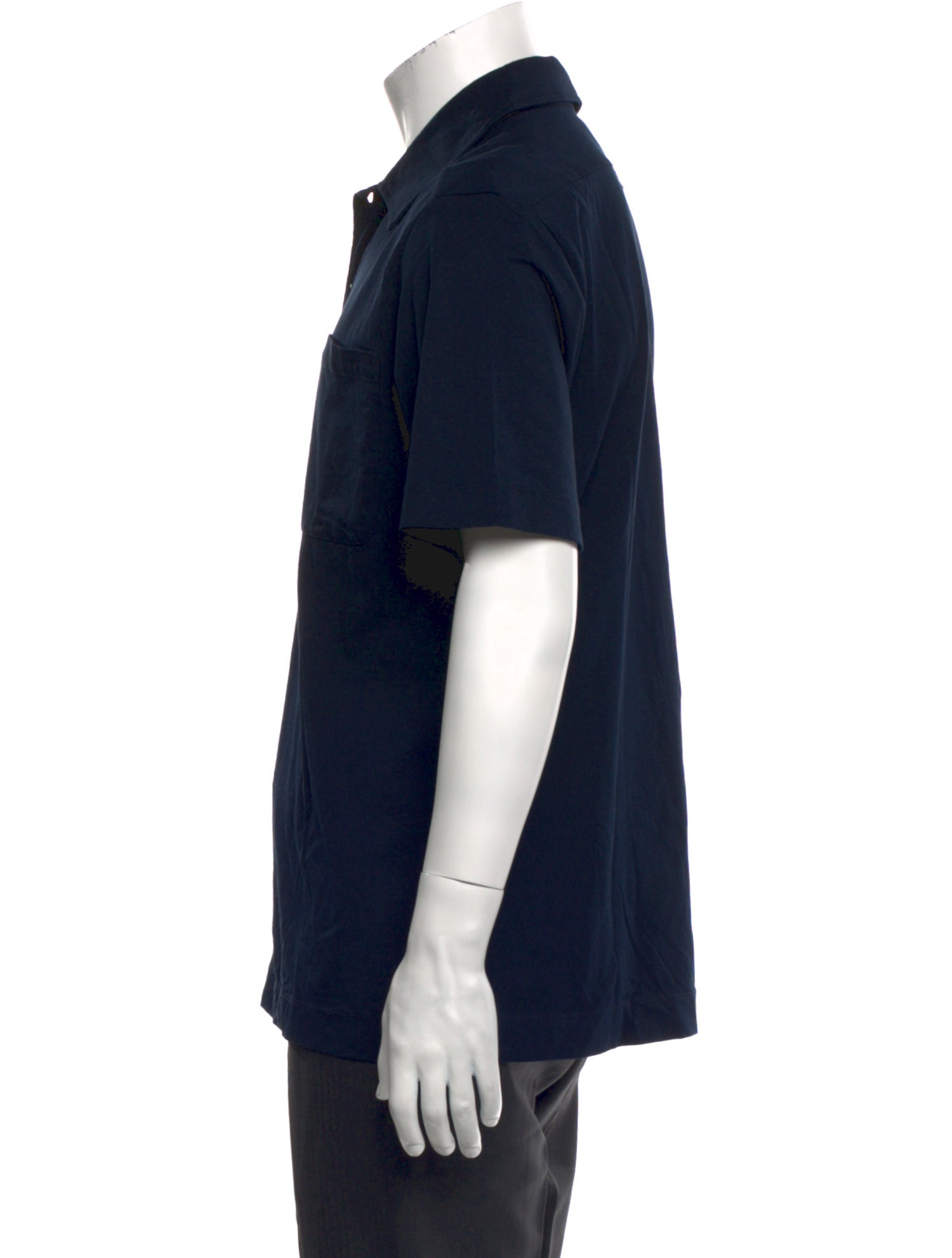 Dries Van Noten Collar Short Sleeve Polo Shirt