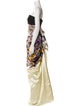 Dries Van Noten Printed Long Dress
