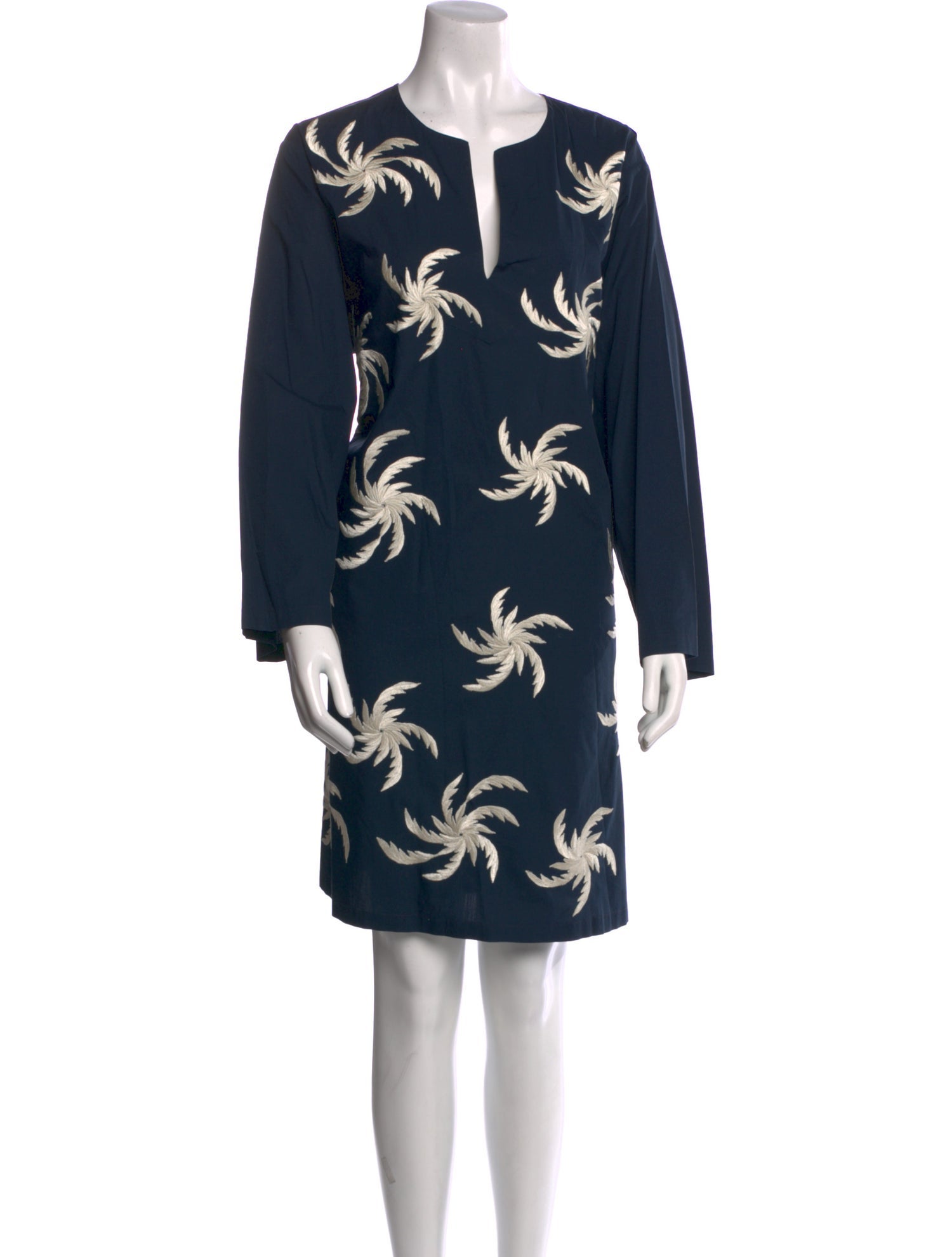 Dries Van Noten Floral Print Knee-Length Dress