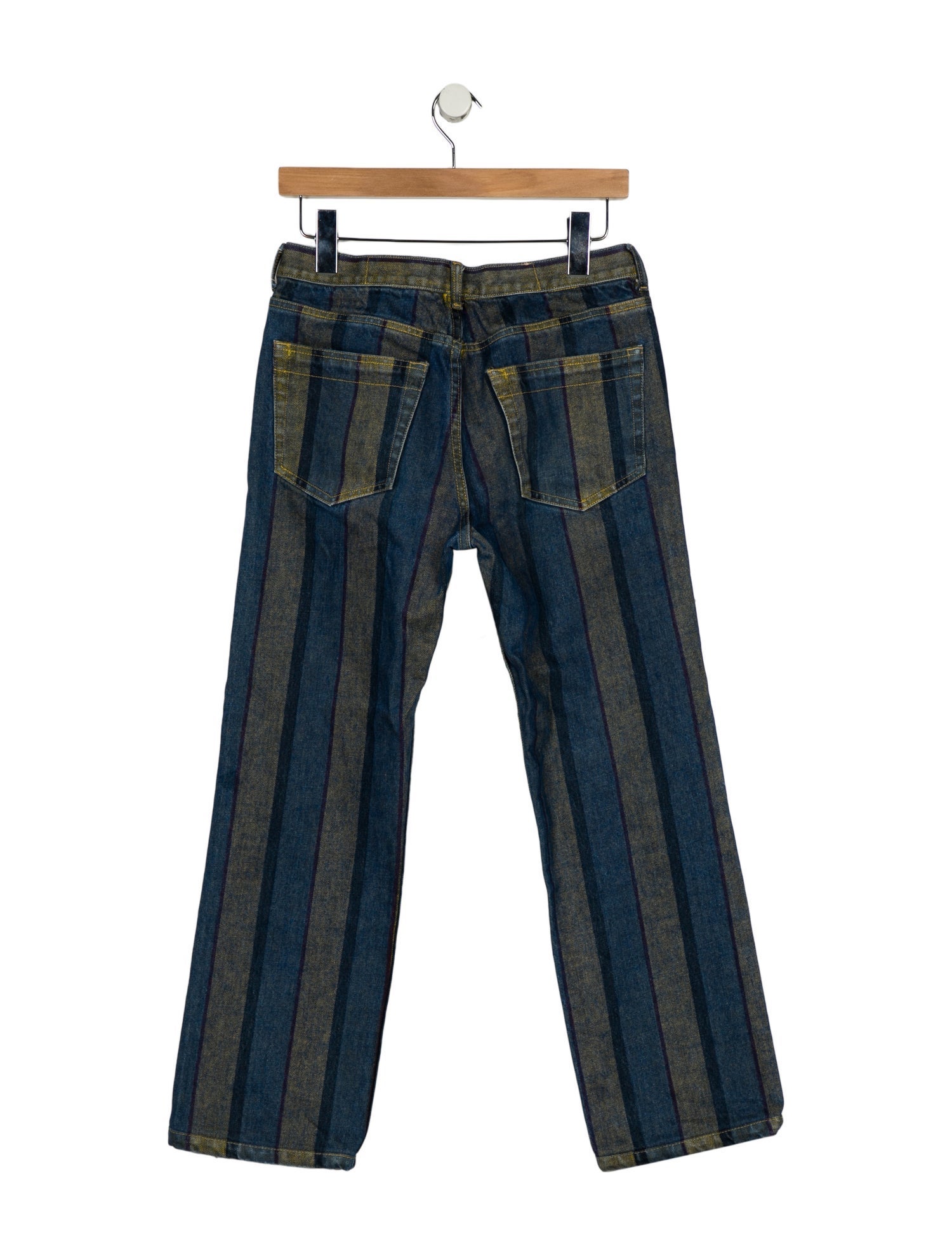 Dries Van Noten Mid-Rise Wide Leg Jeans