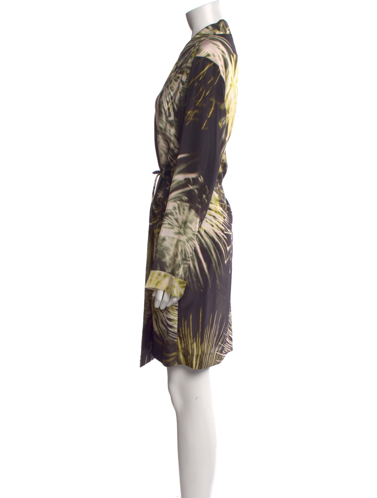 Dries Van Noten Printed Knee-Length Dress