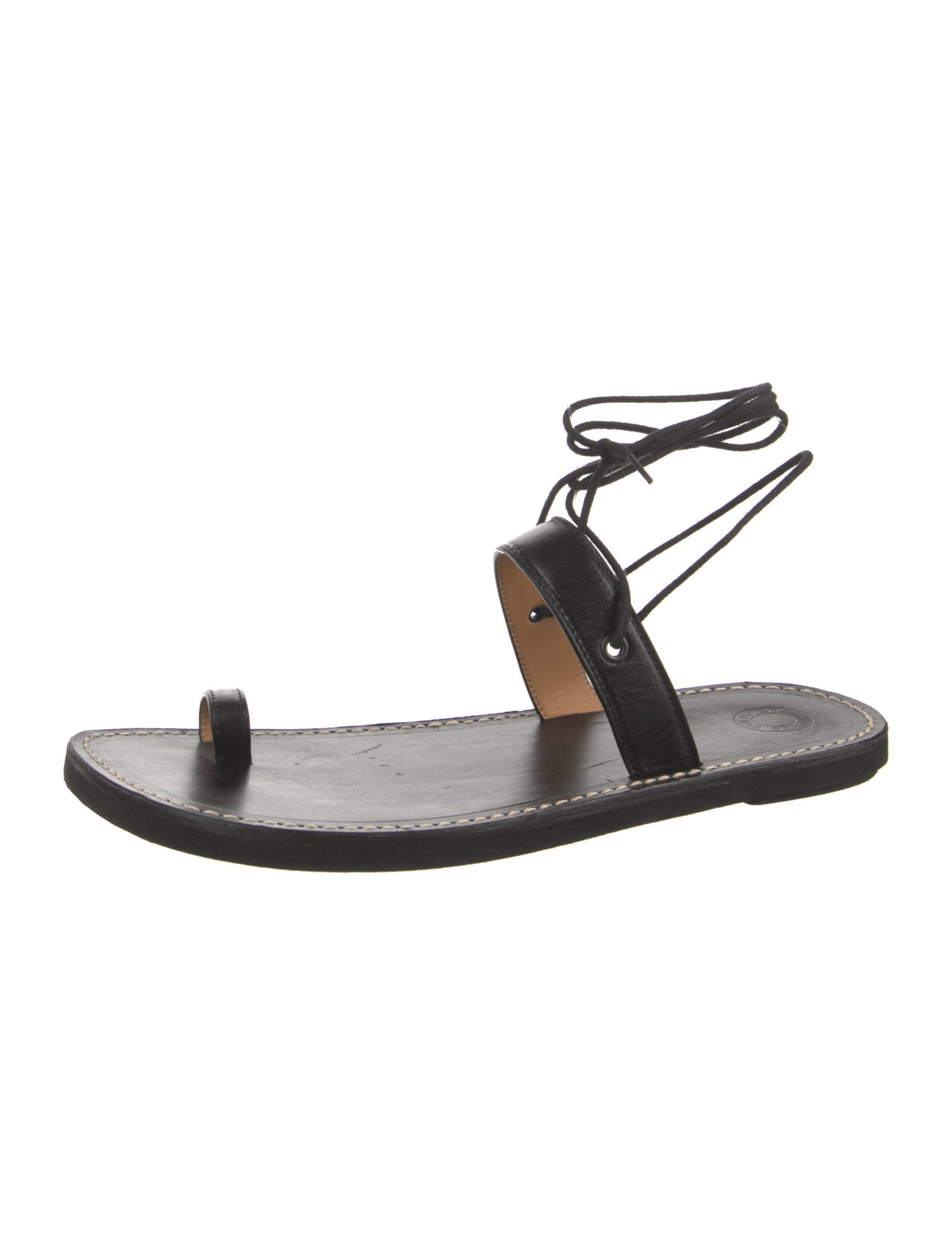 Dries Van Noten Leather Sandals