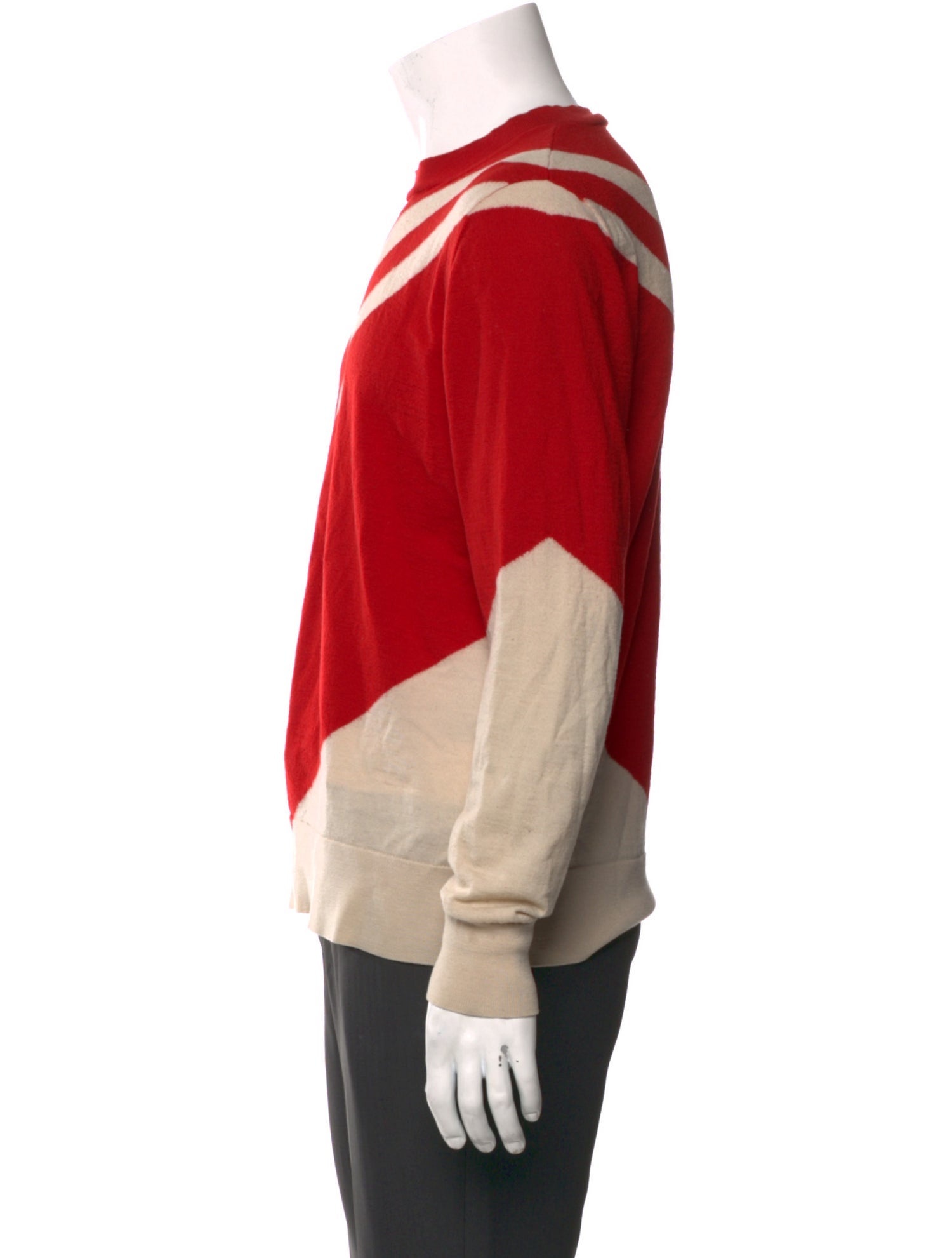 Dries Van Noten Merino Wool Striped Pullover