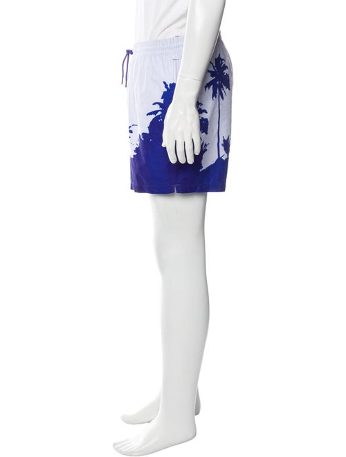 Dries Van Noten Graphic Print Jogger Shorts