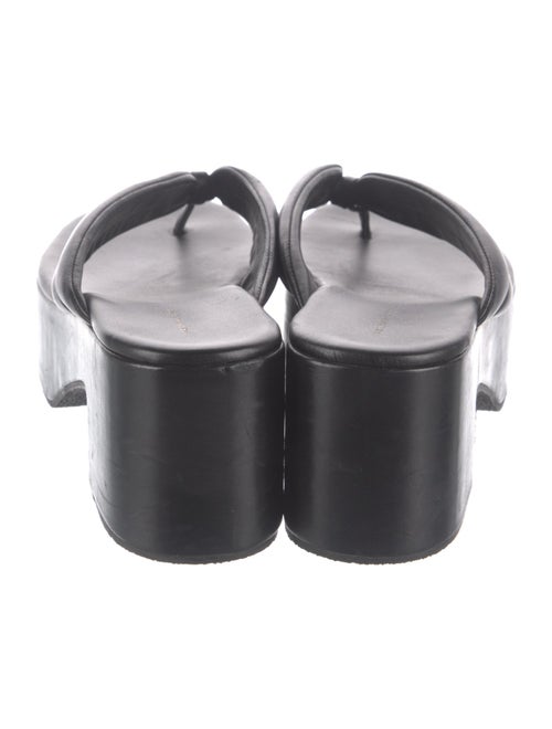 Dries Van Noten Leather Slides