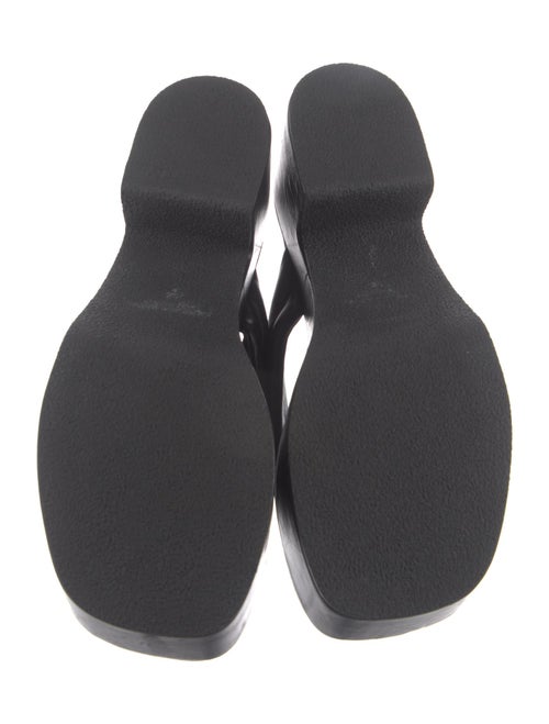 Dries Van Noten Leather Slides