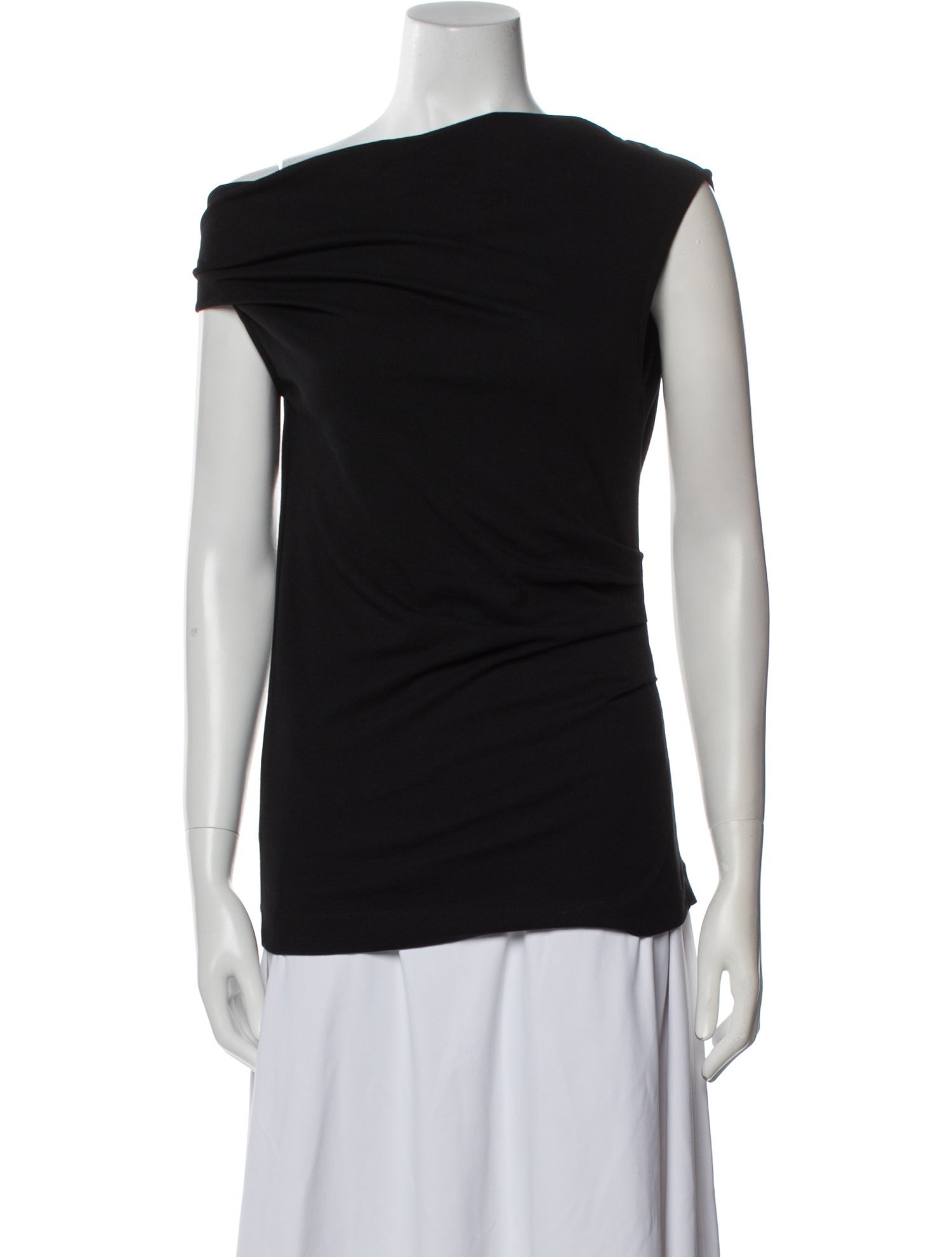 Dries Van Noten One-Shoulder Sleeveless Top w/ Tags