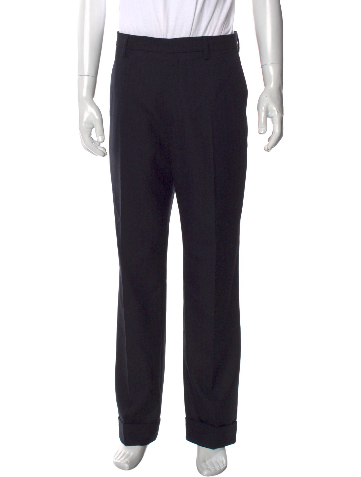 Dries Van Noten Wool Dress Pants