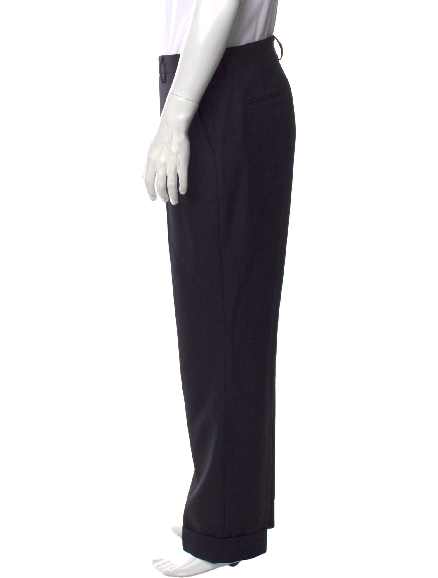 Dries Van Noten Wool Dress Pants