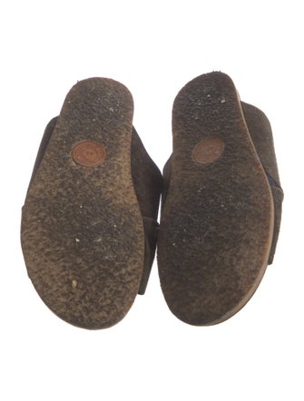 Dries Van Noten Suede Slides