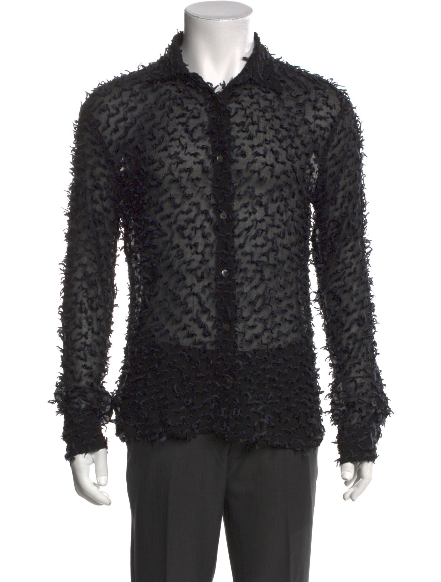 Dries Van Noten Long Sleeve Dress Shirt