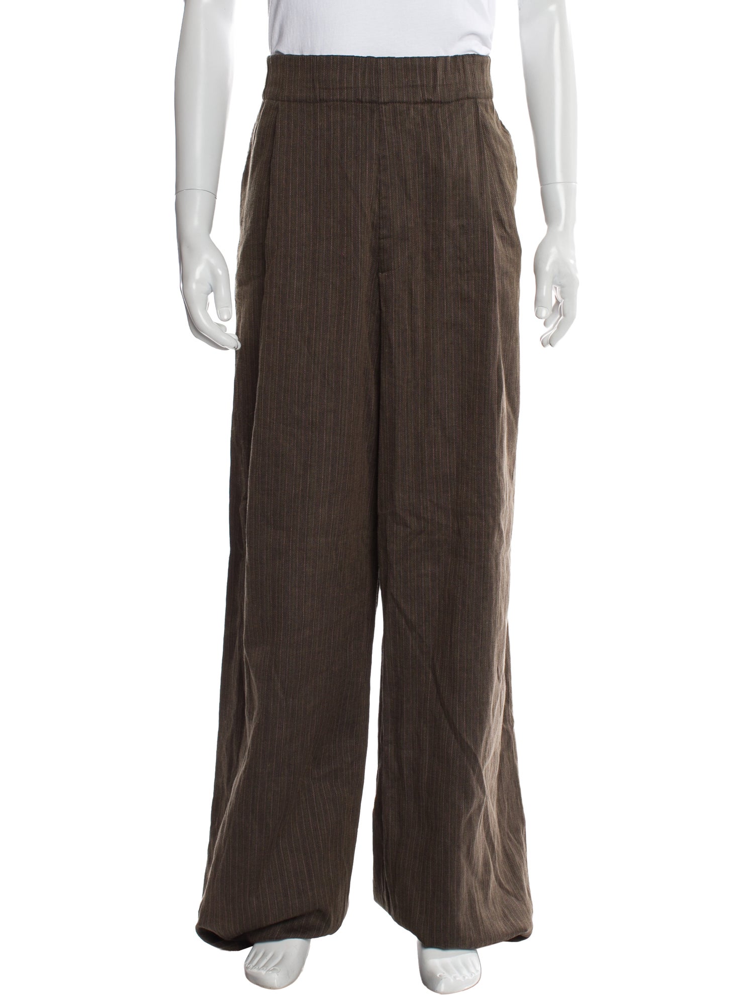 Dries Van Noten Striped Pants