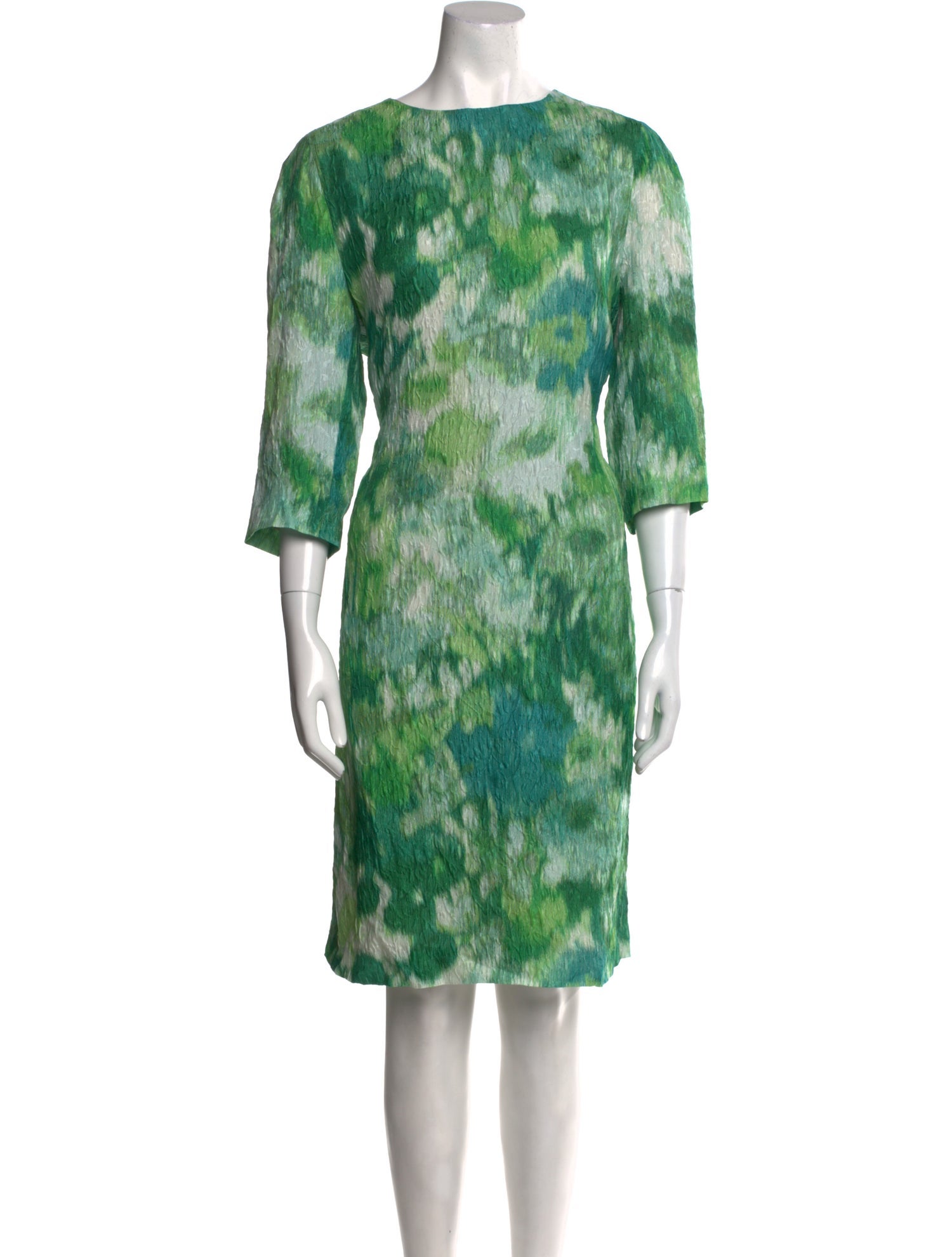 Dries Van Noten Silk Midi Length Dress