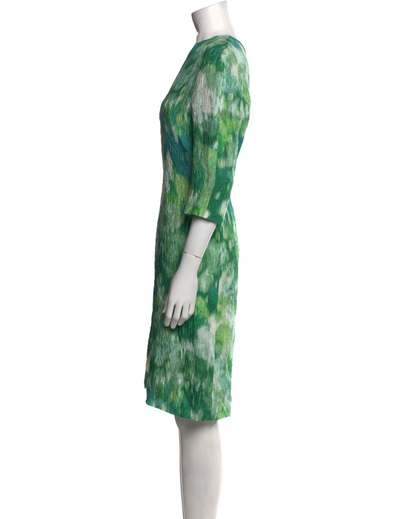 Dries Van Noten Silk Midi Length Dress