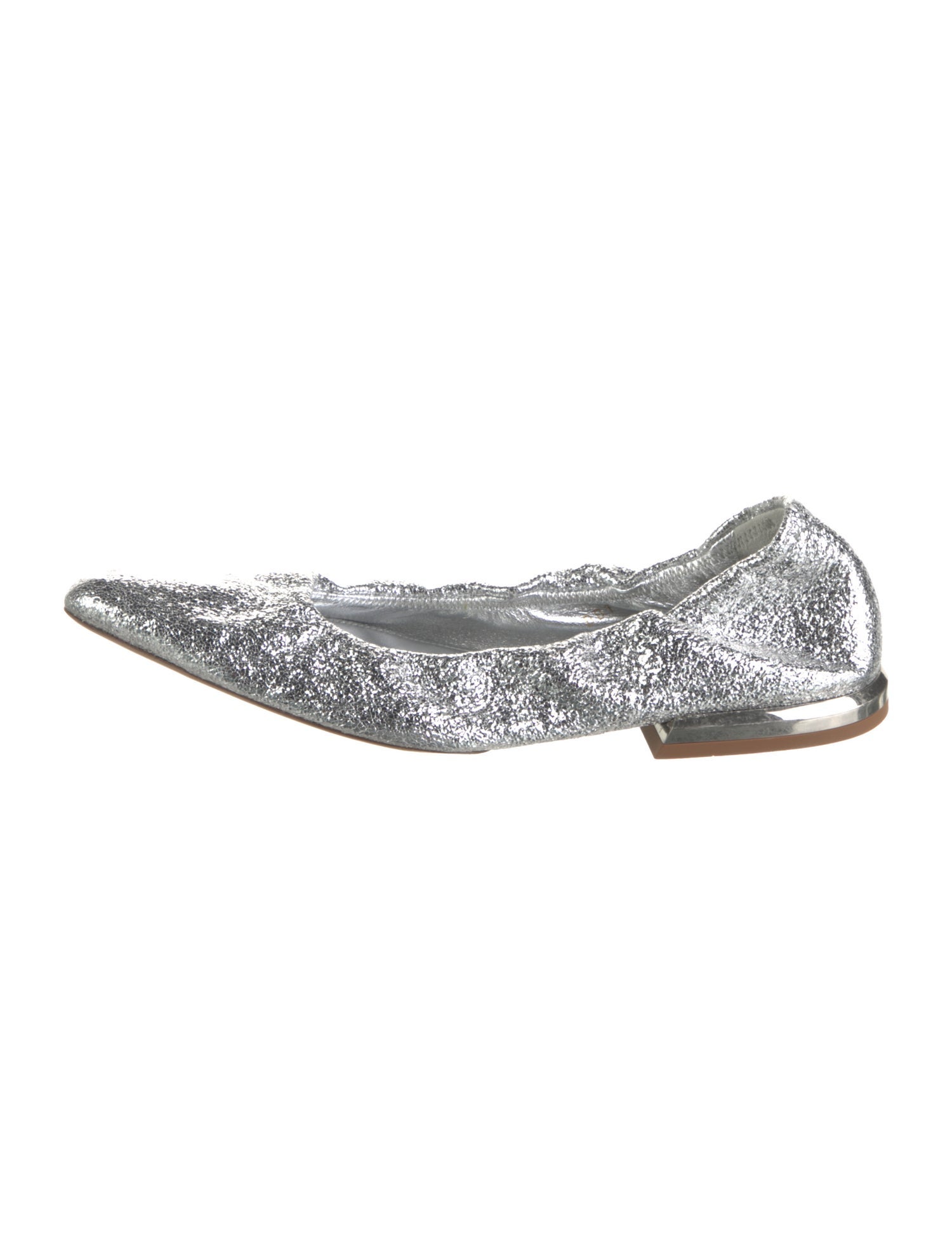 Dries Van Noten Glitter Ballet Flats