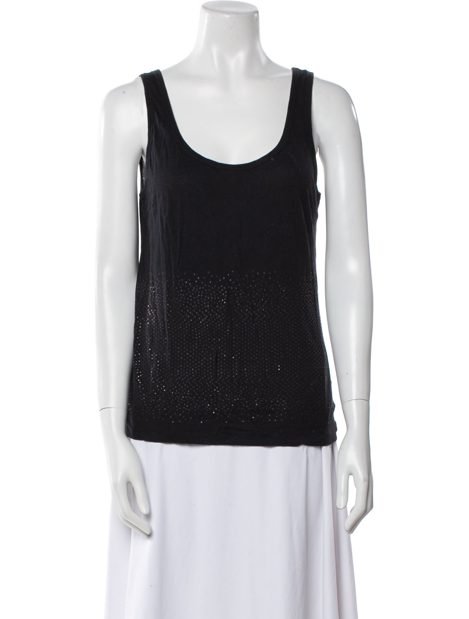 Dries Van Noten Scoop Neck Sleeveless Top