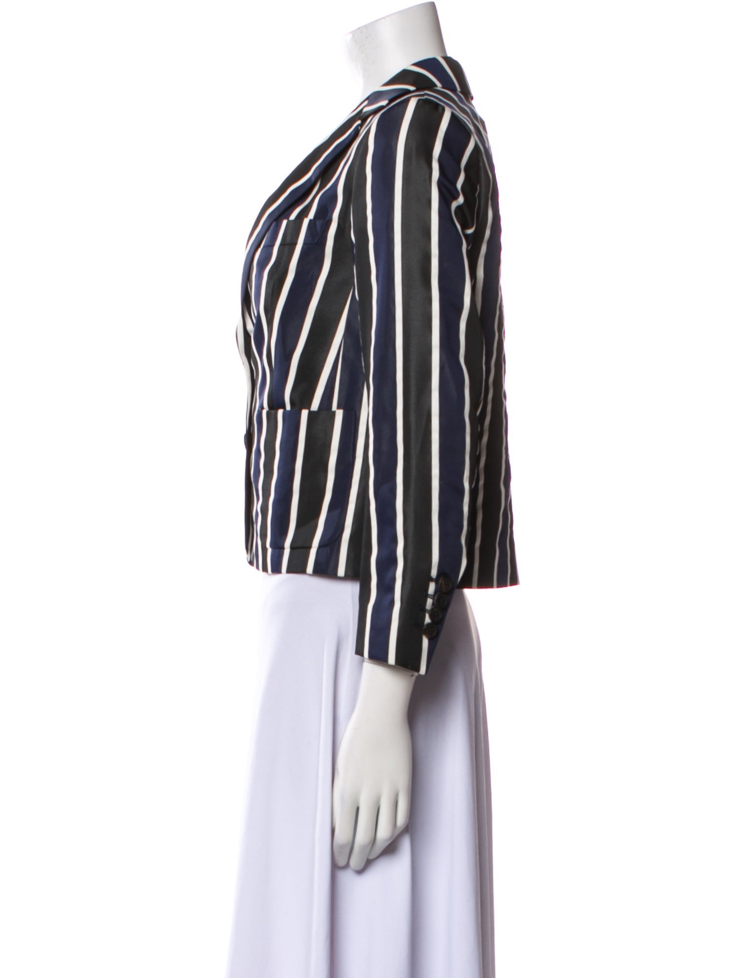 Dries Van Noten Striped Blazer