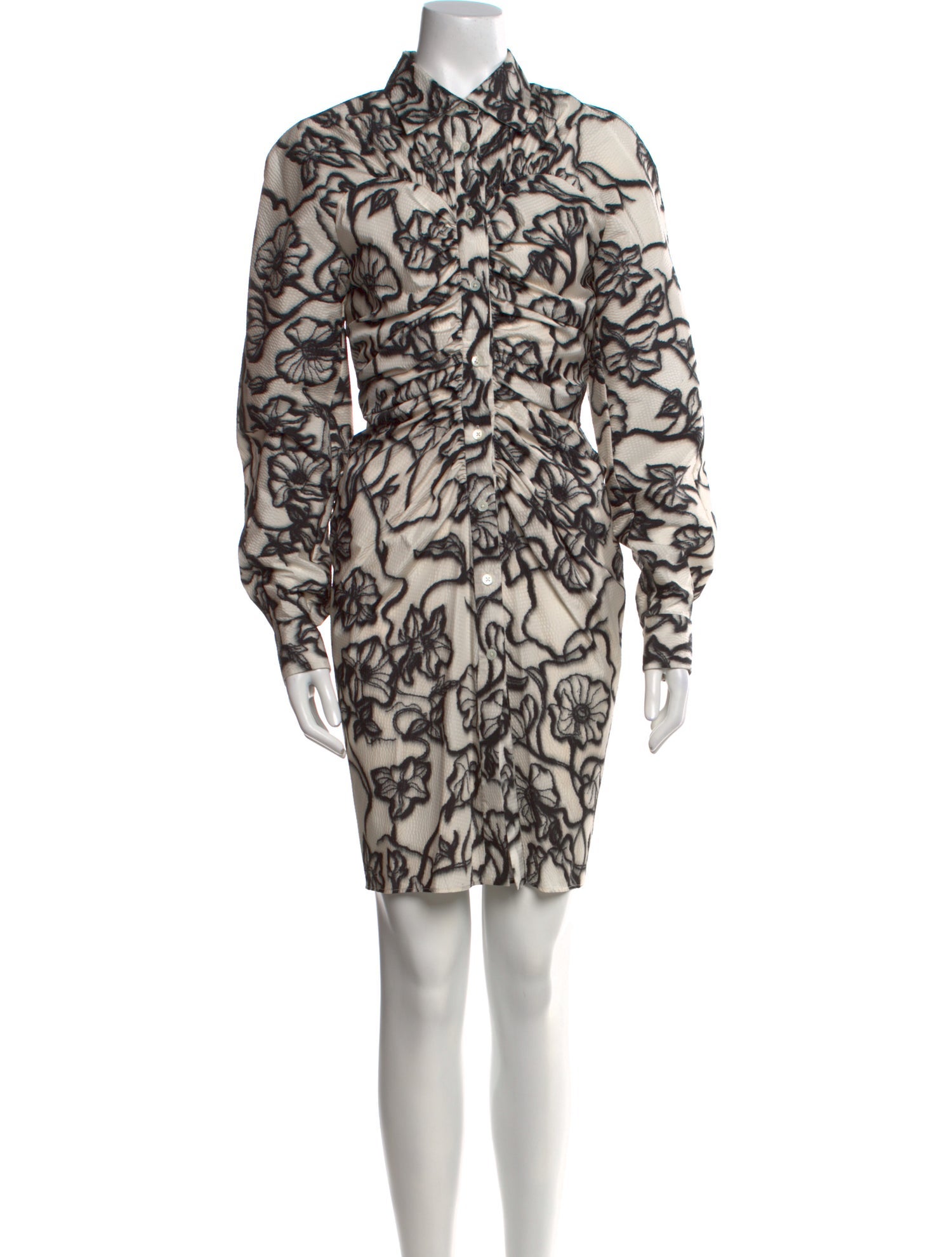 Dries Van Noten Printed Mini Dress