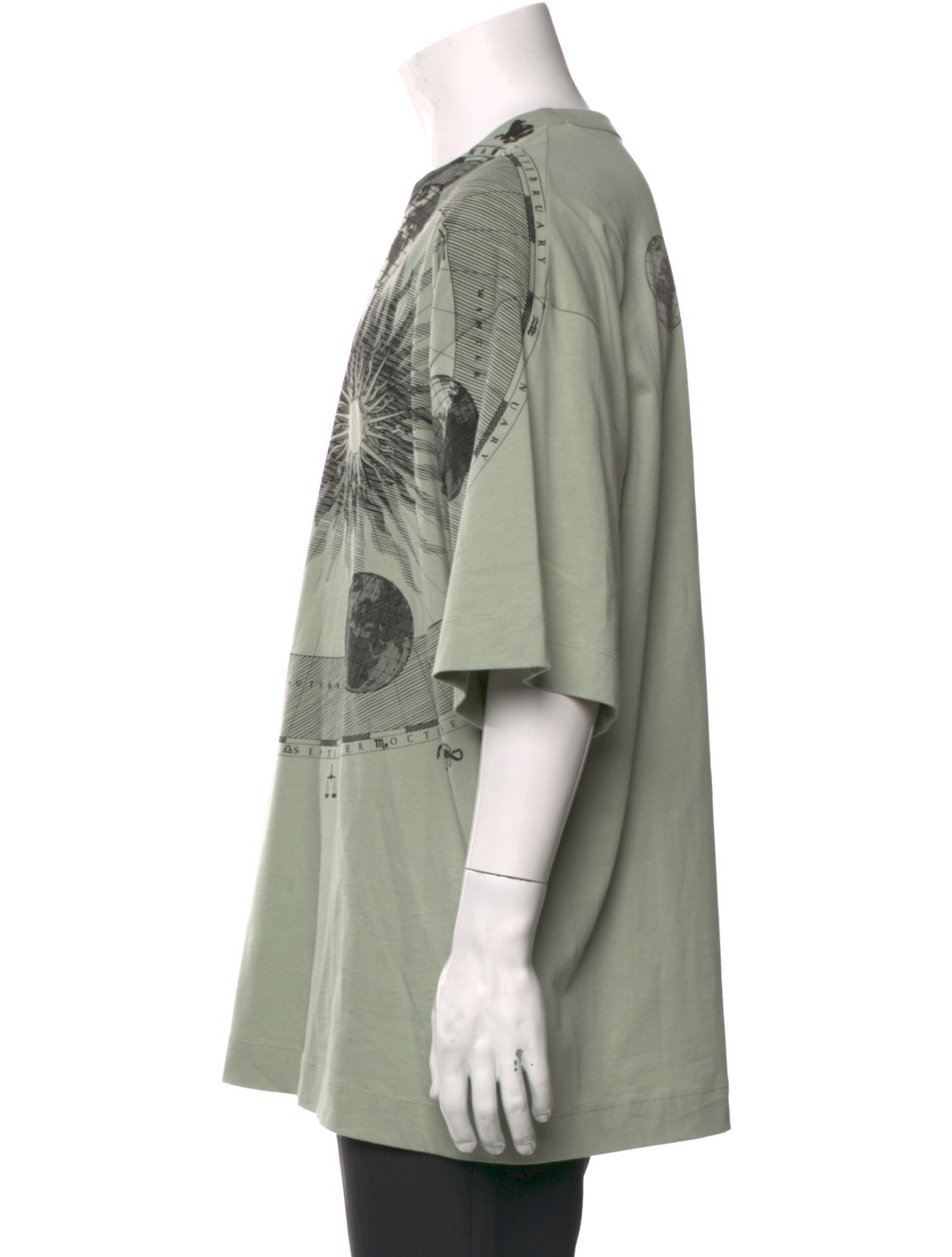 Dries Van Noten Graphic Print Crew Neck T-Shirt