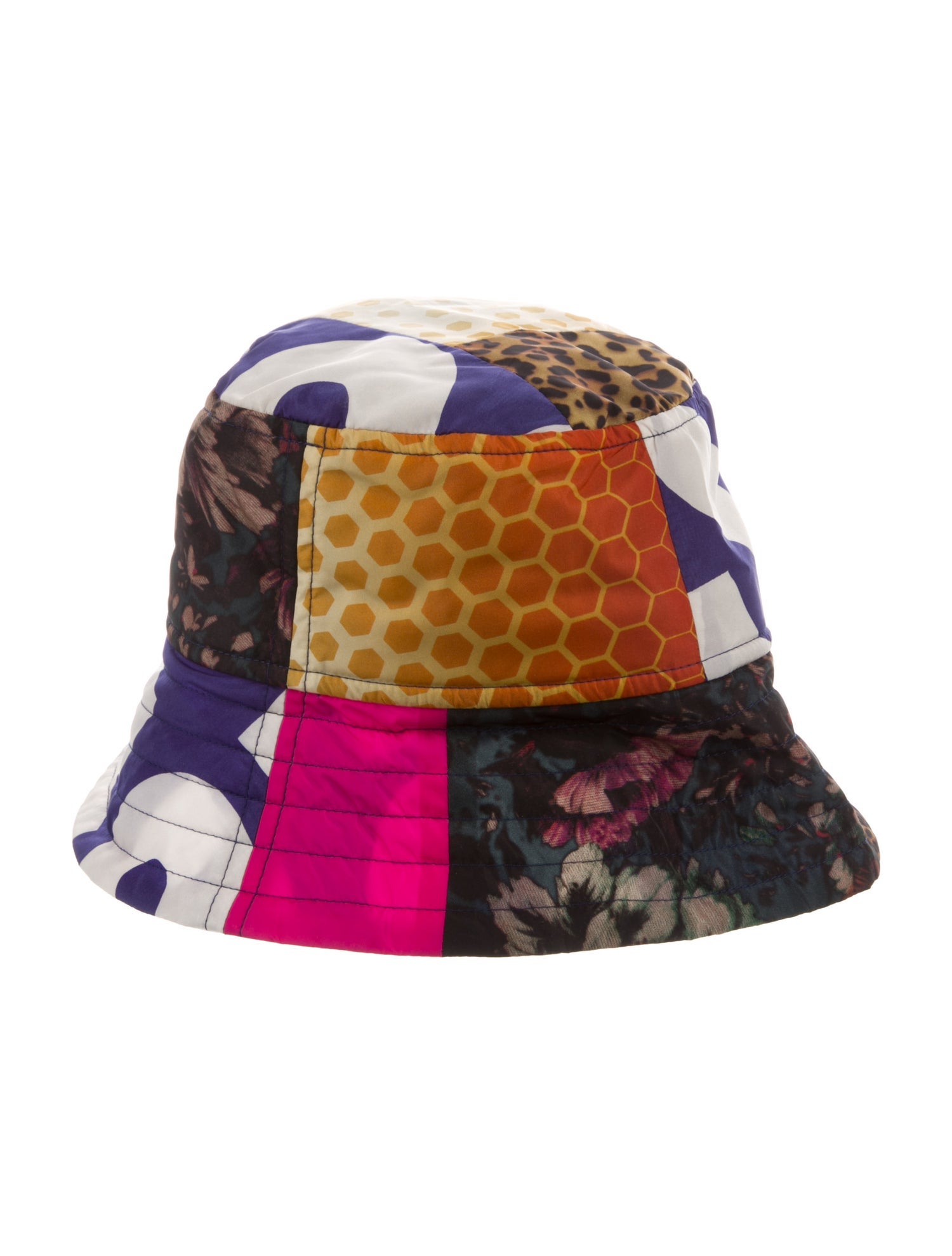 Dries Van Noten Pattern Print Bucket Hat w/Tags