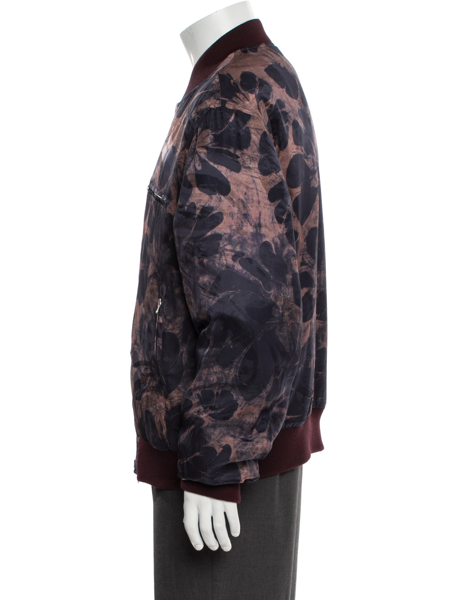 Dries Van Noten Printed Bomber Jacket