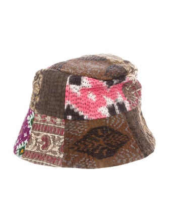 Dries Van Noten Pattern Print Bucket Hat